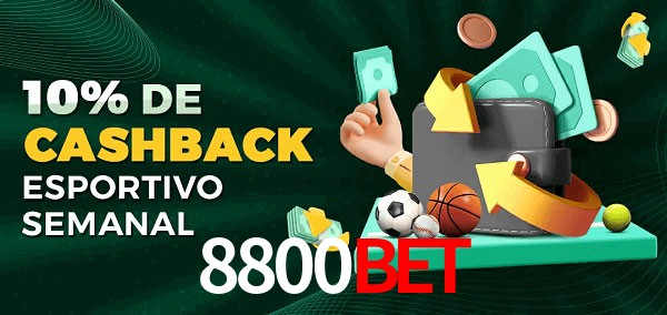 10% de bônus de cashback na 8800bet
